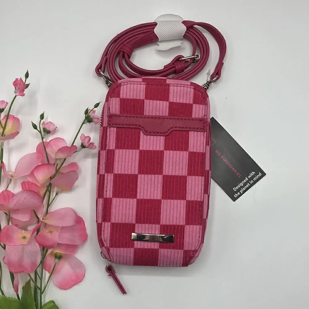 Women’s Phone Zip Around Crossbody Case Bag Purse